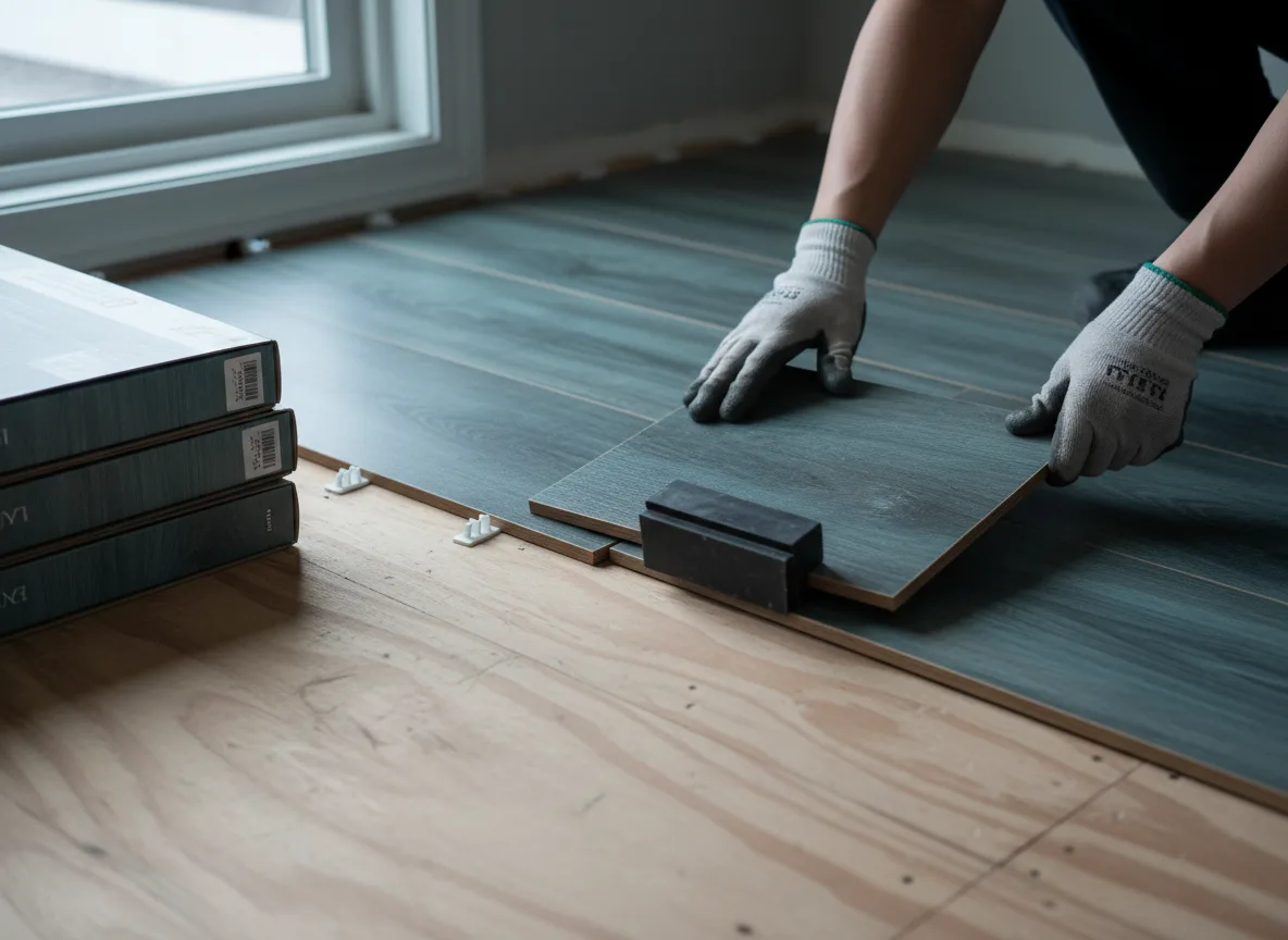 Luxury Vinyl Plank Installation company in Delhi, LA